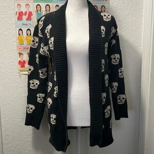 Vintage Skull Cardigan